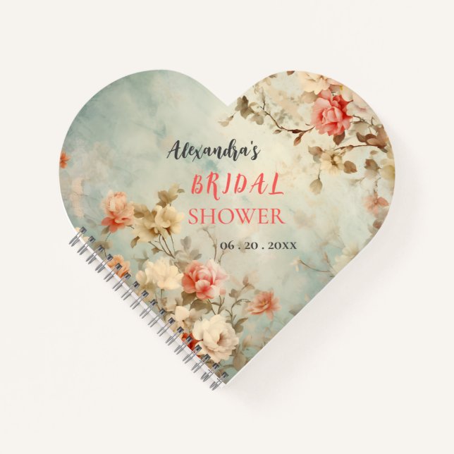 Fête des mariées du livre d'hôtes  spirale Carnet  (Devant)