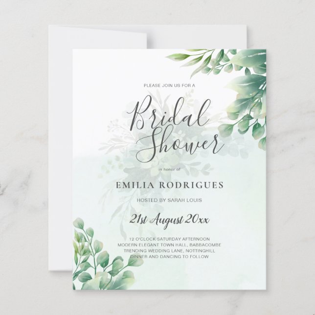 FÊTE DES MARIÉES Eucalyptus or BUDGET Vert (Devant)