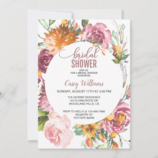 Fête des mariées FLORALE, FÊTE DES MARIÉES, (Devant)