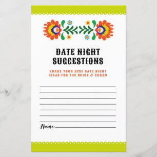 Fête des mariées Jeu Date Nuit Suggestions Fiesta