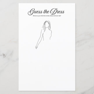 Fête des mariées Jeu : Devinez la robe