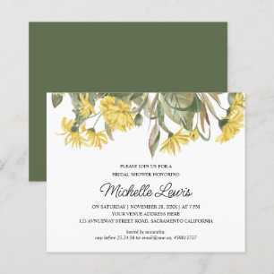 Fête des mariées Mariage romantique à fleurs vert