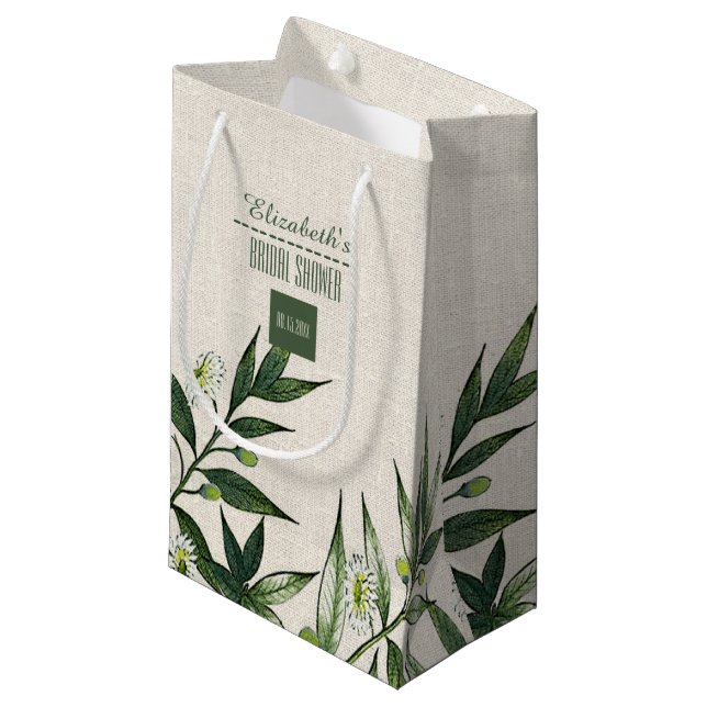 Fête des mariées Merci Hostess Petits sacs cadeaux (Devant Angle)