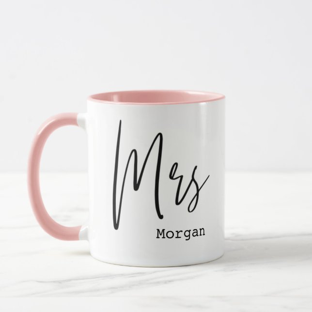 Fête des mariées Mme ⎥ Mug personnalisée (Gauche)