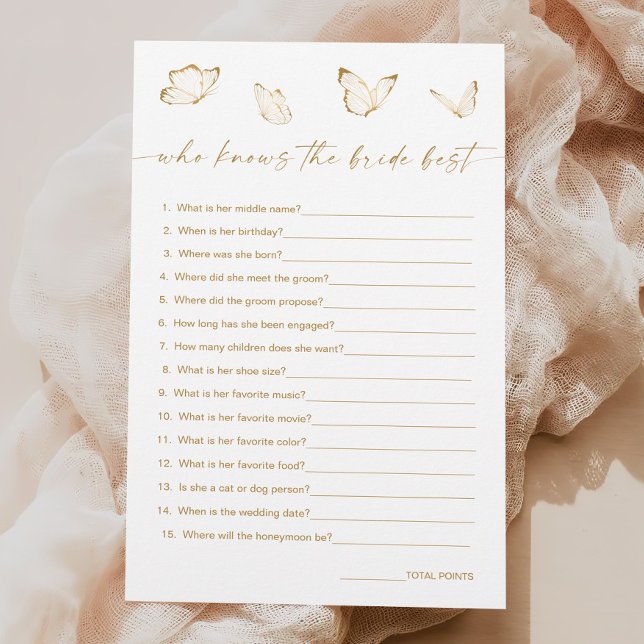 Fête des mariées papillon qui connaît la mariée me (Créateur téléchargé)