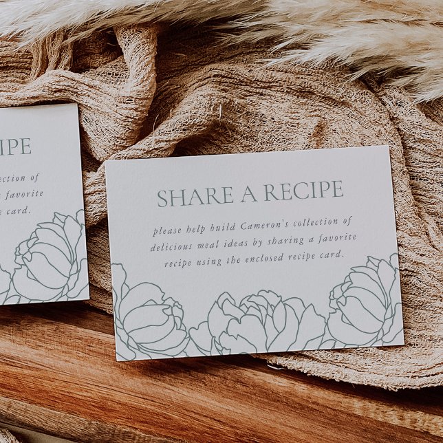 Fête des mariées Peony Garden Recette de la carte  (Créateur téléchargé)