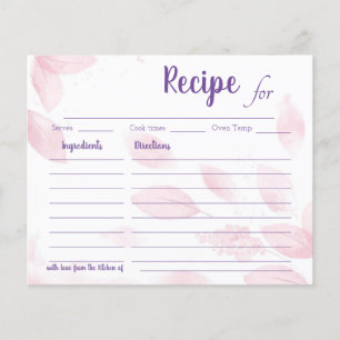 Fête des mariées Recette pour l'amour Cartes de co