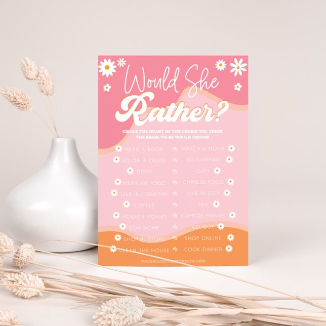 Fête des mariées Super rétro, les années 70 Hippie (Créateur téléchargé)