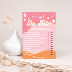 Fête des mariées Super rétro, les années 70 Hippie