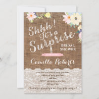 Fête des mariées surprise ou cartes d'invitation