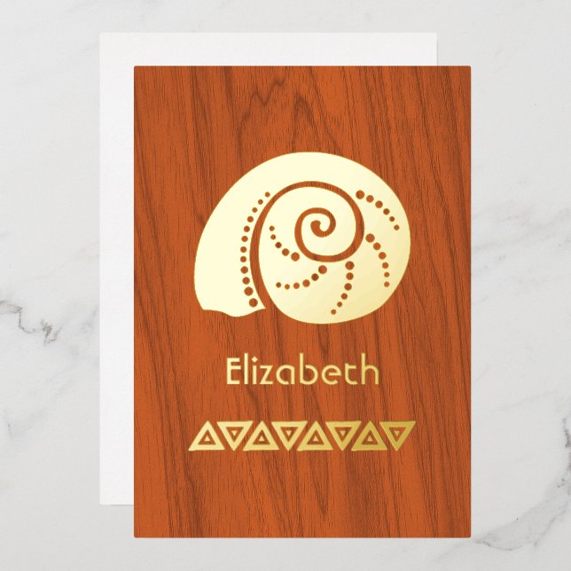 Fête des mariées tropicale rustique Invitation (Recto/Verso)