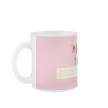 Fête des mères ALAVANTPROZ Mug en verre dépoli