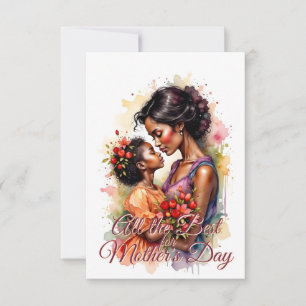 Fête des Mères Amour Art en Aquarelle