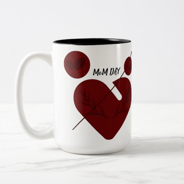 Fête des mères café Mug (Gauche)