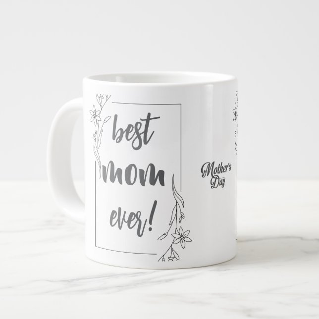 Fête des Mères Café Mug (Devant gauche)