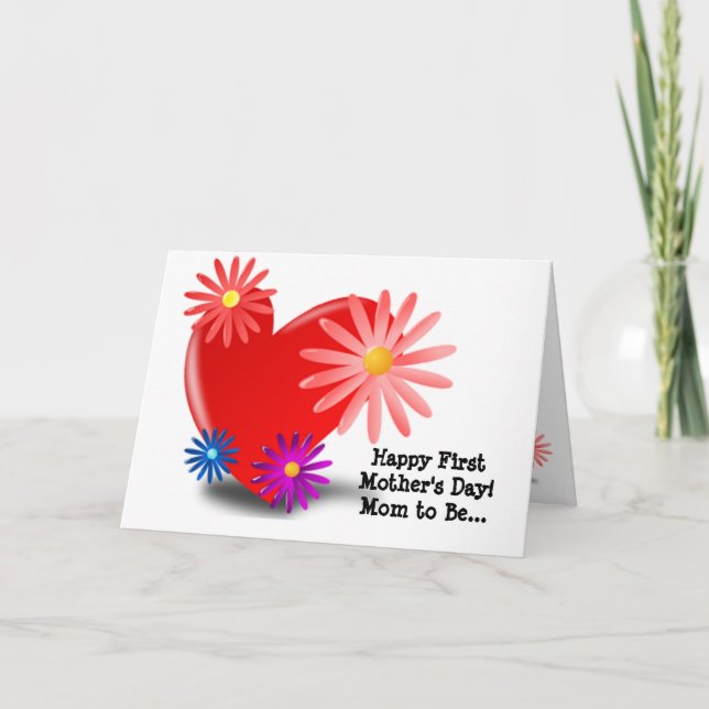 Fête des mères Maman à la carte (Devant)