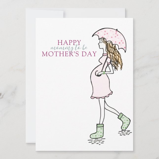 Fête des mères maman être florale (Devant)