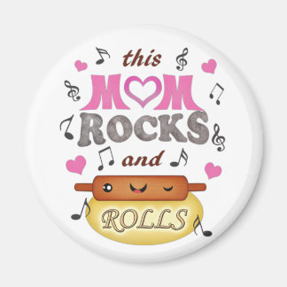 Fête des mères / Maman Rock & Bake Magnet