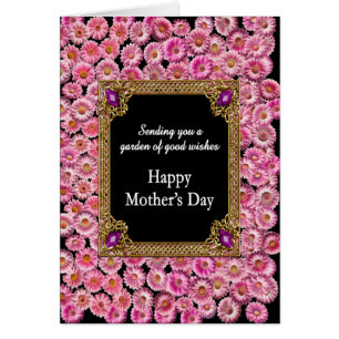 Fête des mères marguerites roses