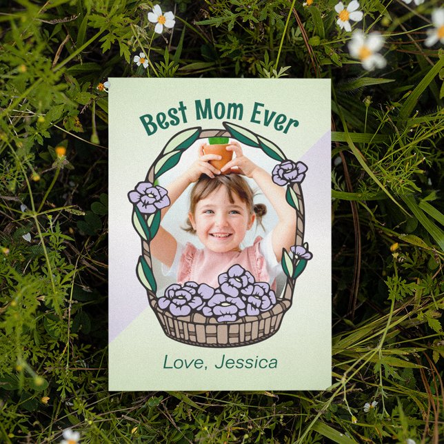 Fête des mères photo florale (Créateur téléchargé)