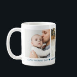 Fête des pères 3 Photo Café Mug personnalisé<br><div class="desc">Tasse à café imprimée personnalisée personnalisée avec vos photos et un message de Fête des pères personnalisé. Ajoutez 3 photos spéciales et utilisez les outils de conception pour écrire votre propre message pour la Fête des pères ou toute occasion. Cliquez sur customiser pour modifier les polices de texte et les...</div>