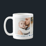 Fête des pères 3 Photo Café Mug personnalisé<br><div class="desc">Tasse à café imprimée personnalisée personnalisée avec vos photos et un message de Fête des pères personnalisé. Ajoutez 3 photos spéciales et utilisez les outils de conception pour écrire votre propre message pour la Fête des pères ou toute occasion. Cliquez sur customiser pour modifier les polices de texte et les...</div>