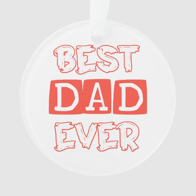 Fête des pères amour Meilleur Papa Ever - Hommage  (devant)