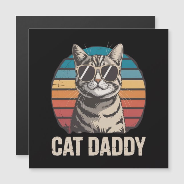 Fête des Pères Cat Daddy (Devant / Derrière)