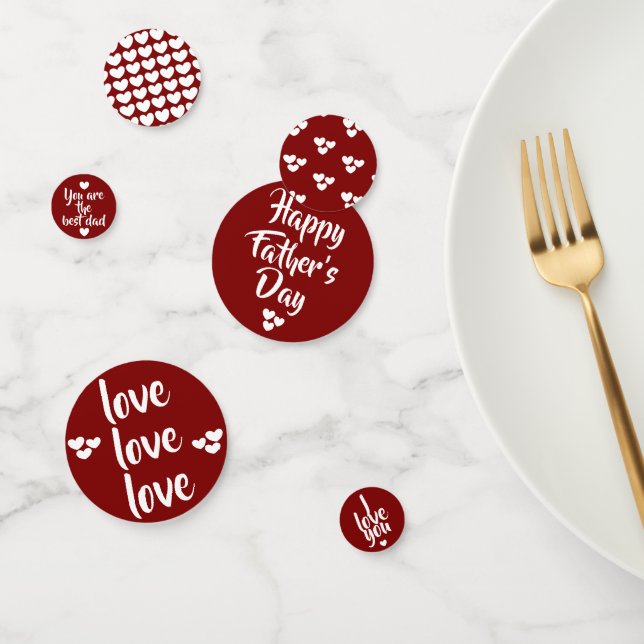 Fête des pères Confetti par dalDesignNZ (Groupe)