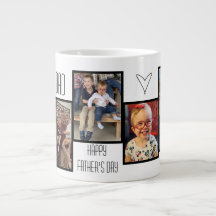 Fête des pères de café Mug personnalisé