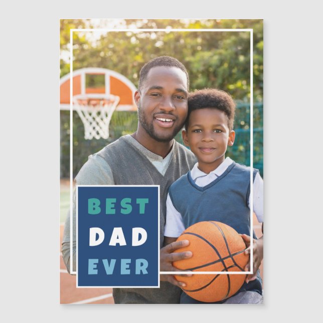 Fête des pères de collage photo du meilleur papa (Devant)