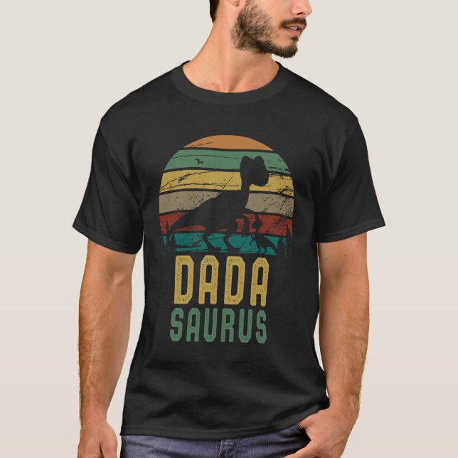 Fête des pères de Dada Saurus Rex de T-shirt de (Devant)