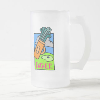 Fête des pères de golf Gelée Beer Mug