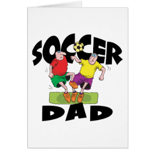 Fête des pères drôle de papa du football