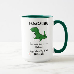 Fête des pères Drôle T-rex Mug