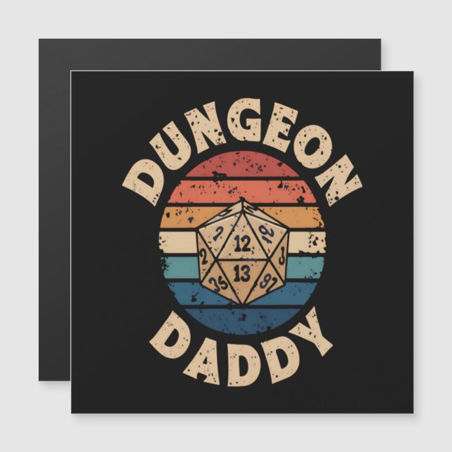 Fête des pères Dungeon Daddy (Devant / Derrière)