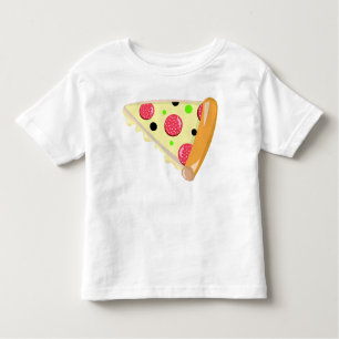Fête des pères en tranche de pizza Toddler T-shirt