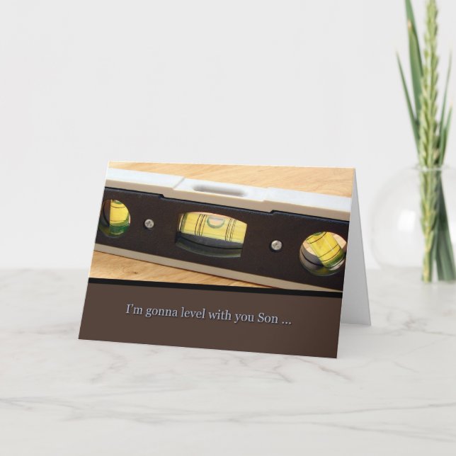 Fête des pères Fils, Niveau Avec Vous, Carte De Vo (Devant)