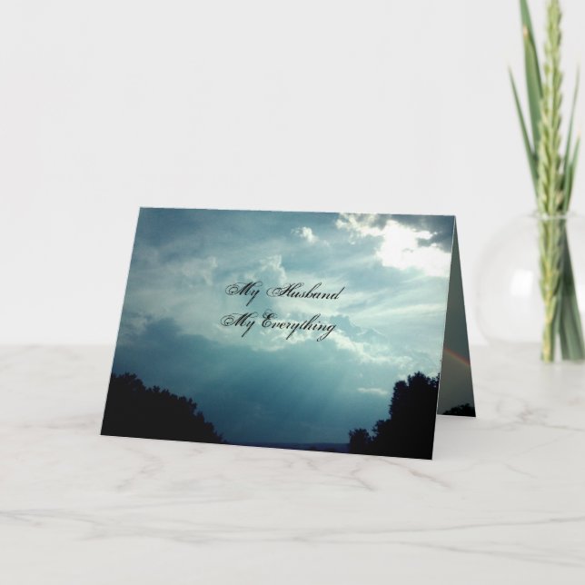 Fête des pères MON MARI MON TOUT carte (Devant)