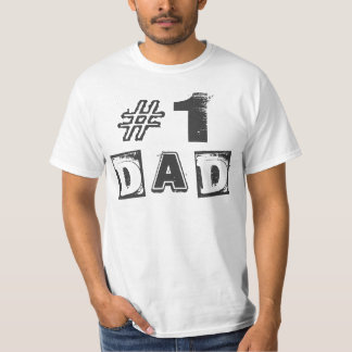 Fête des pères Numéro Un T-Shirt Papa