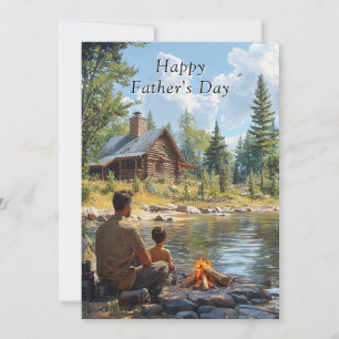 Fête des pères Père & Fils Journal Cabine Feu de c