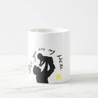 Fête des pères personnalisée de tasse