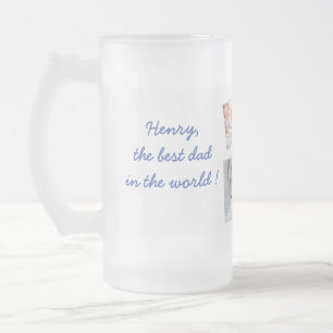Fête des pères personnalisée Mugs AJOUTER VOTRE PH
