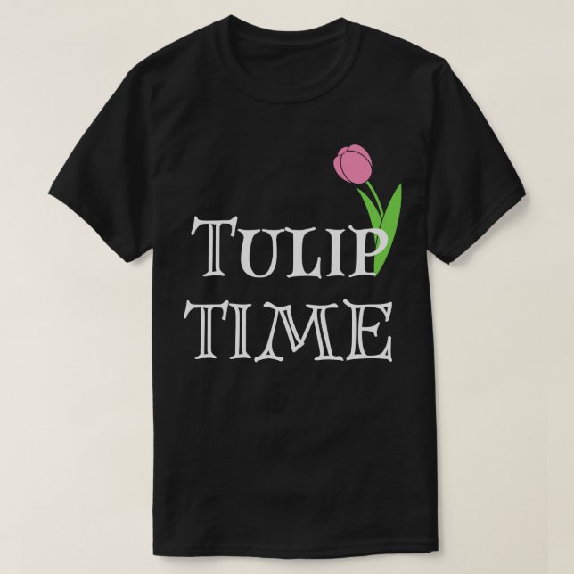 Fête des tulipes Pella Iowa TShirt 1 (Design devant)