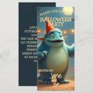 Fête d'Halloween de Monstre Joyeux pour Enfants