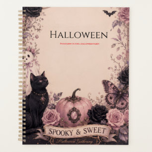 Fête d'Halloween Élégante et Botanique Sombre