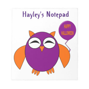 Fête d'Halloween Joyeuse Carnet Personnalisable Ch