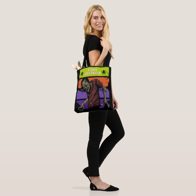 Fête d'Halloween | Sac fourre-tout Zombie (Sur le modèle)