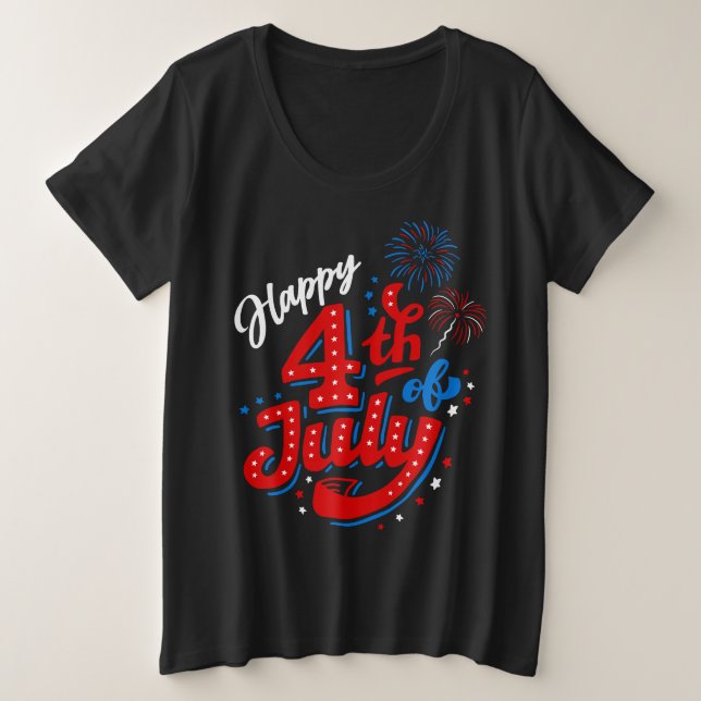 Fête du 250e anniversaire des femmes du 4 juillet (Design devant)