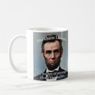 Fête du Président Lincoln Mug patriotique